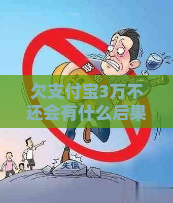 欠信用卡3万不还会有什么后果