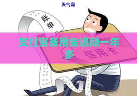 信用卡备用金逾期一年多
