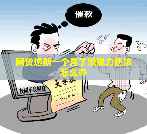 网贷逾期一个月了没能力还该怎么办