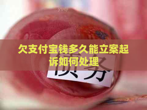 欠信用卡钱多久能立案起诉如何处理