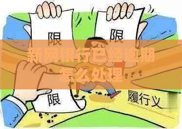 新网银行已经逾期怎么处理
