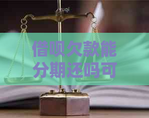 信用卡欠款能分期还吗可以吗