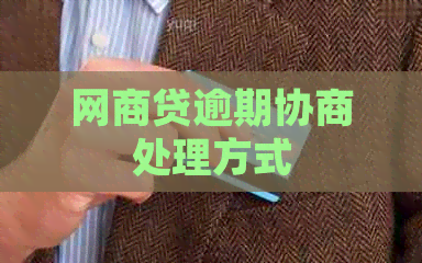 白条贷逾期协商处理方式