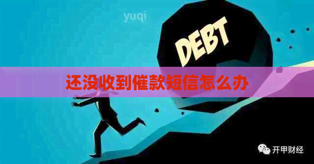 还没收到催款短信怎么办