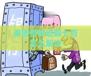 美团借钱逾期七百怎么解决