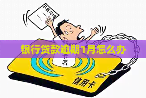 银行贷款逾期1月怎么办