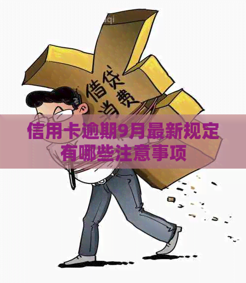 信用卡逾期9月最新规定有哪些注意事项