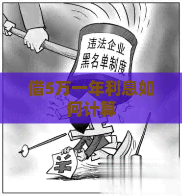 借5万一年利息如何计算 借5万一年利息如何计算