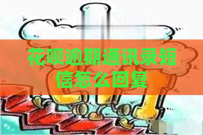 白条逾期通讯录短信怎么回复