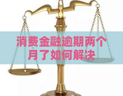 消费金融逾期两个月了如何解决