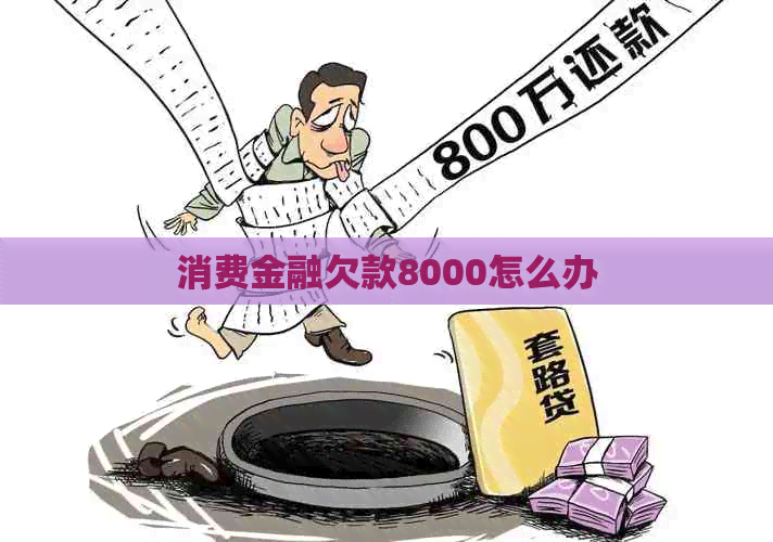 消费金融欠款8000怎么办