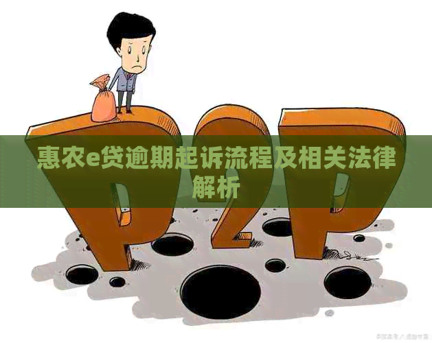 惠农e贷逾期起诉流程及相关法律解析
