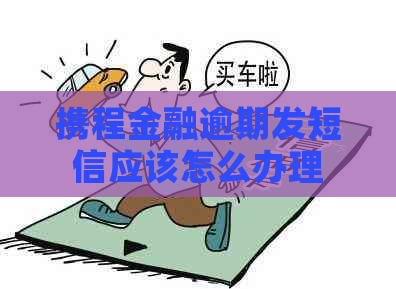 携程金融逾期发短信应该怎么办理