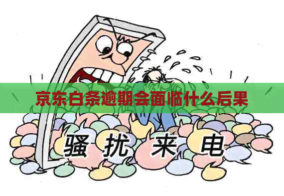 京东白条逾期会面临什么后果