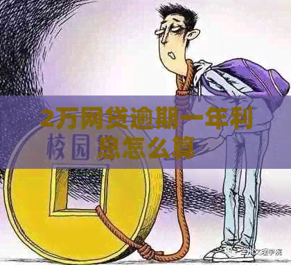 2万网贷逾期一年利息怎么算