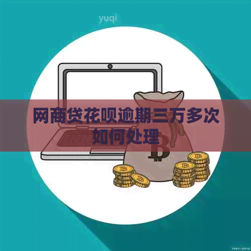 白条贷白条逾期三万多次如何处理