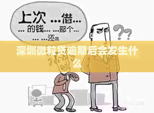 深圳微粒贷逾期后会发生什么