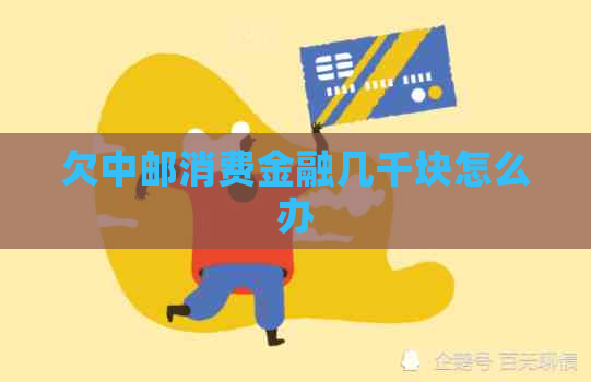 欠中邮消费金融几千块怎么办 欠中邮消费金融几千块怎么办