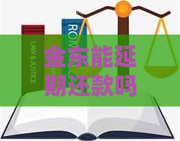 金东能延期还款吗需要注意哪些事项