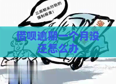信用卡逾期一个月没还怎么办