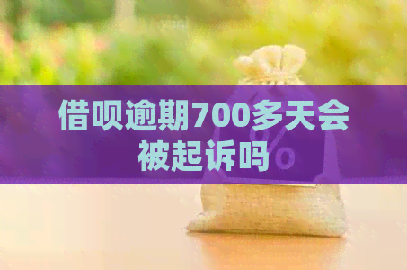 信用卡逾期700多天会被起诉吗