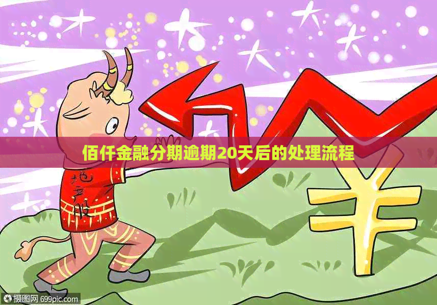 佰仟金融分期逾期20天后的处理流程