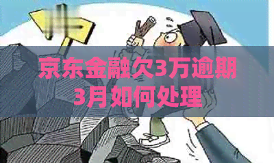 京东金融欠3万逾期3月如何处理