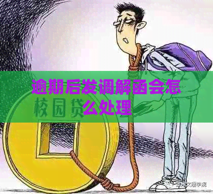逾期后发调解函会怎么处理