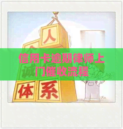 信用卡逾期律师上门流程