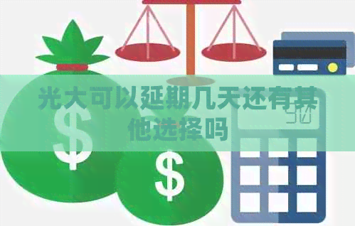 光大可以延期几天还有其他选择吗