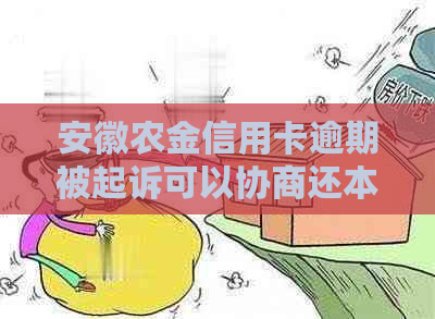 安徽农金信用卡逾期被起诉可以协商还本金吗