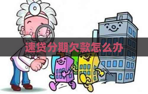 速贷分期欠款怎么办