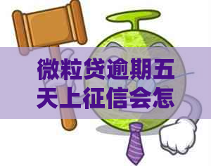 微粒贷逾期五天上会怎样