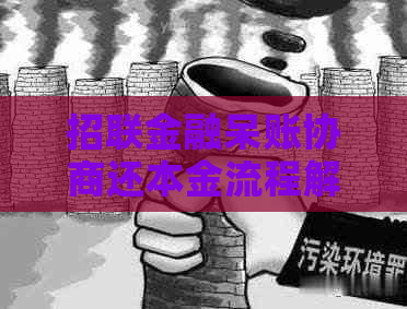 招联金融呆账协商还本金流程解析