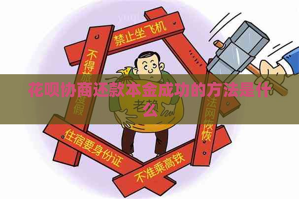 白条协商还款本金成功的方法是什么
