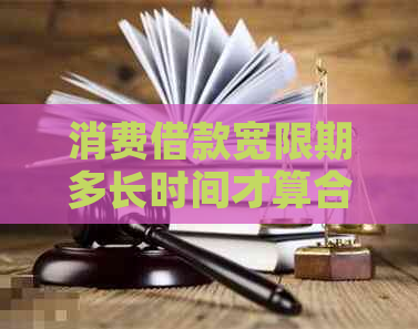消费借款宽限期多长时间才算合理