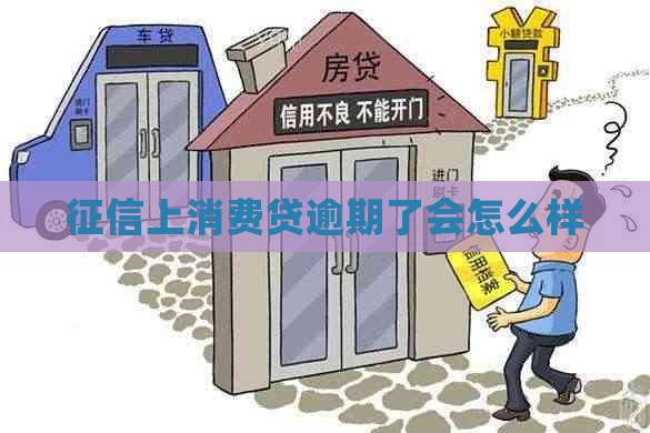 上消费贷逾期了会怎么样