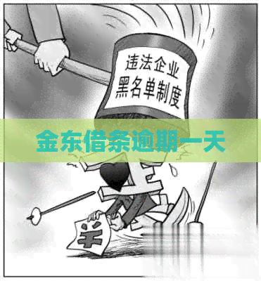 金东借条逾期一天