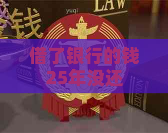 借了银行的钱25年没还