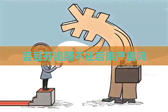 芸豆芬逾期不还后果严重吗