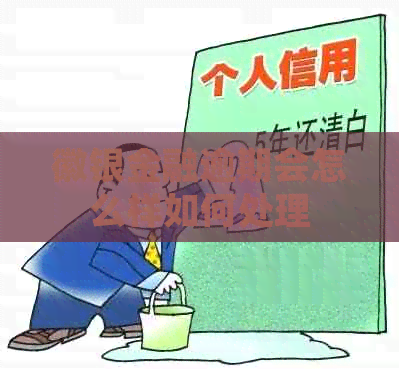 徽银金融逾期会怎么样如何处理