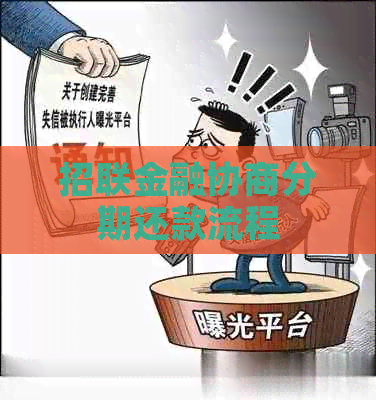 招联金融协商分期还款流程
