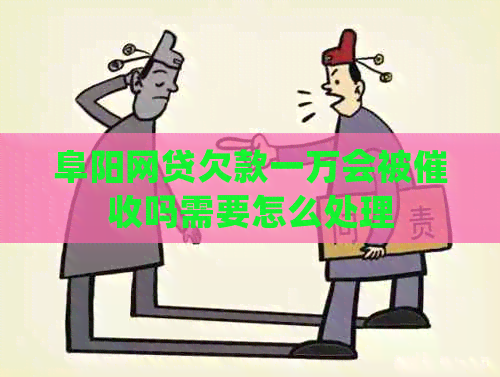 阜阳网贷欠款一万会被吗需要怎么处理