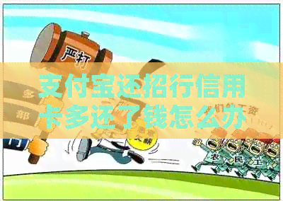 支付宝还招行信用卡多还了钱怎么办