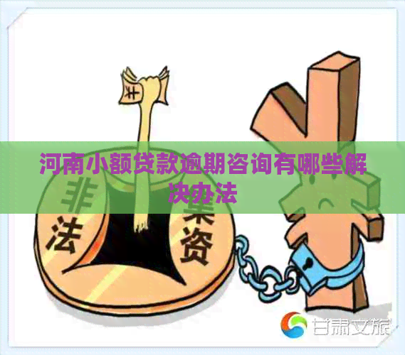 河南小额贷款逾期咨询有哪些解决办法
