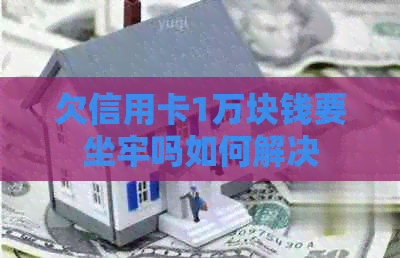 欠信用卡1万块钱要坐牢吗如何解决