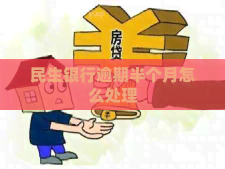 民生银行逾期半个月怎么处理