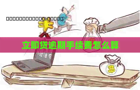 立即贷逾期手续费怎么算