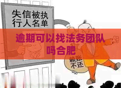 逾期可以找法务团队吗合肥