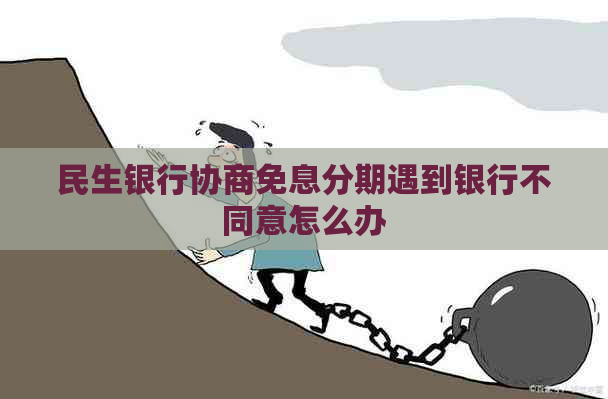 民生银行协商免息分期遇到银行不同意怎么办
